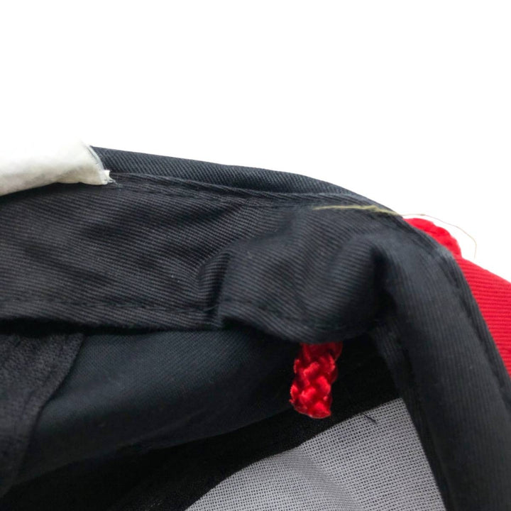 Vintage 90'S AJM Jordan Electric Two-Tone Advertising Baseball Cap, One Size Fits Most polyester black type Vintage Second Hand