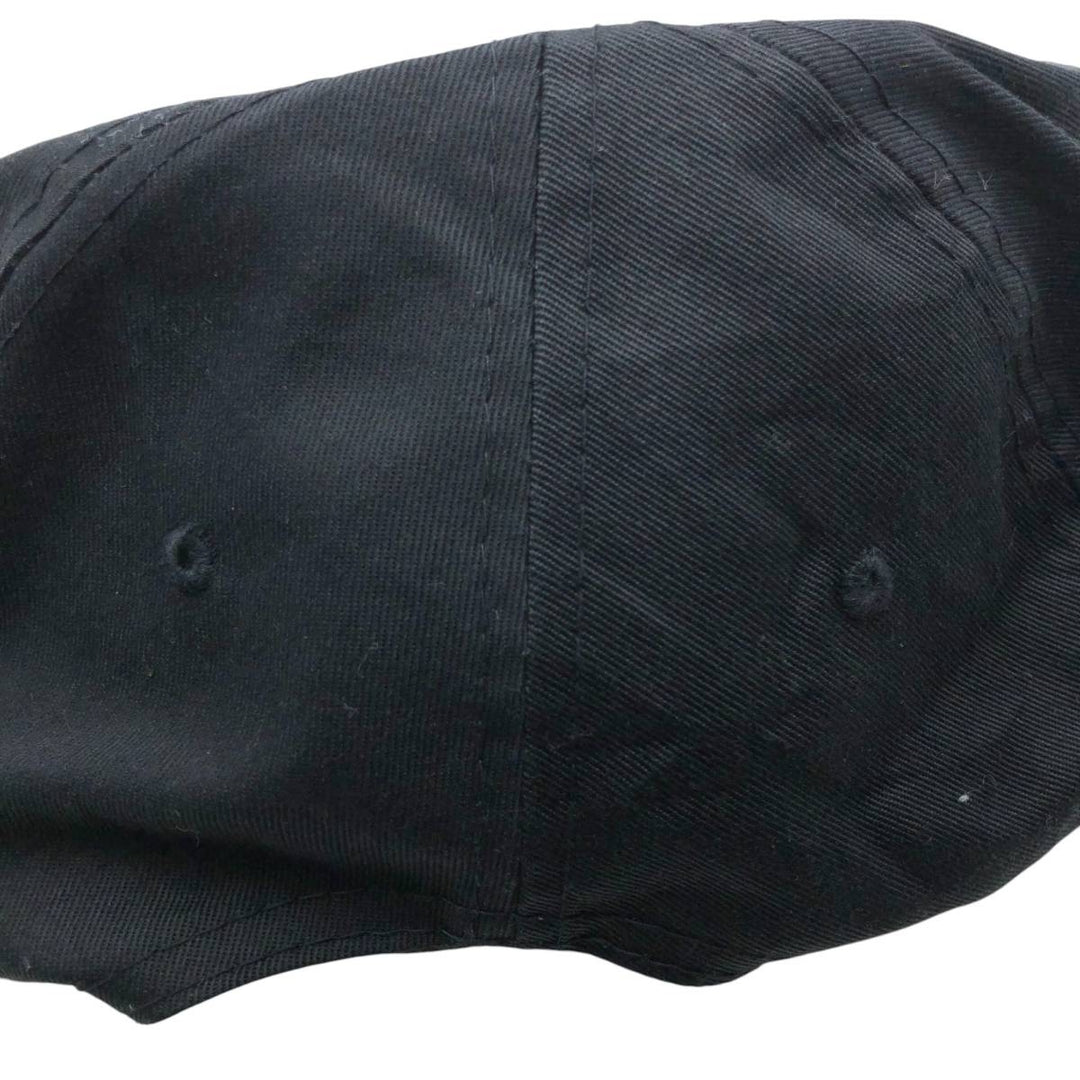 Vintage 90'S AJM Jordan Electric Two-Tone Advertising Baseball Cap, One Size Fits Most polyester black type Vintage Second Hand