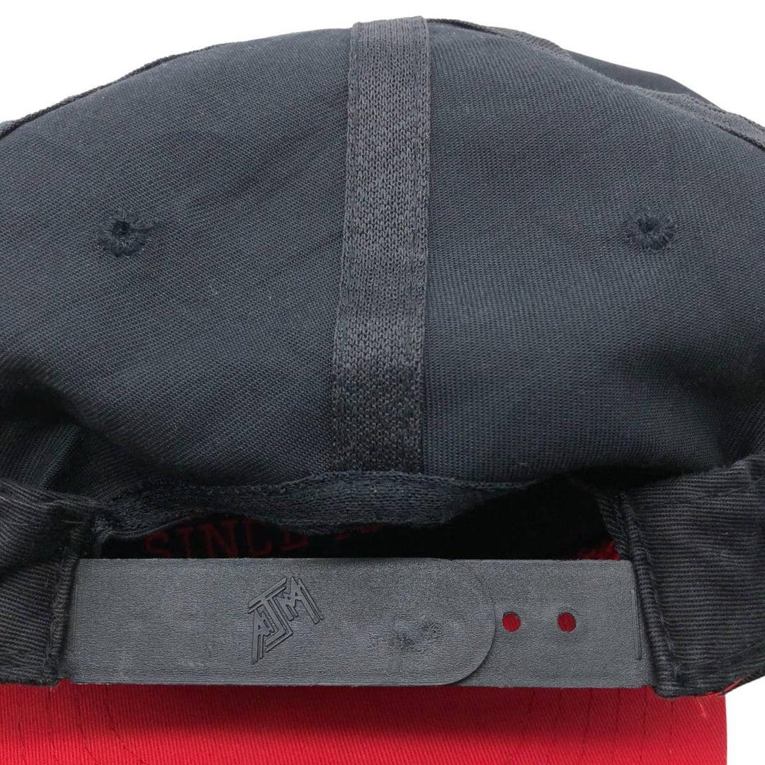 Vintage 90'S AJM Jordan Electric Two-Tone Advertising Baseball Cap, One Size Fits Most polyester black type Vintage Second Hand