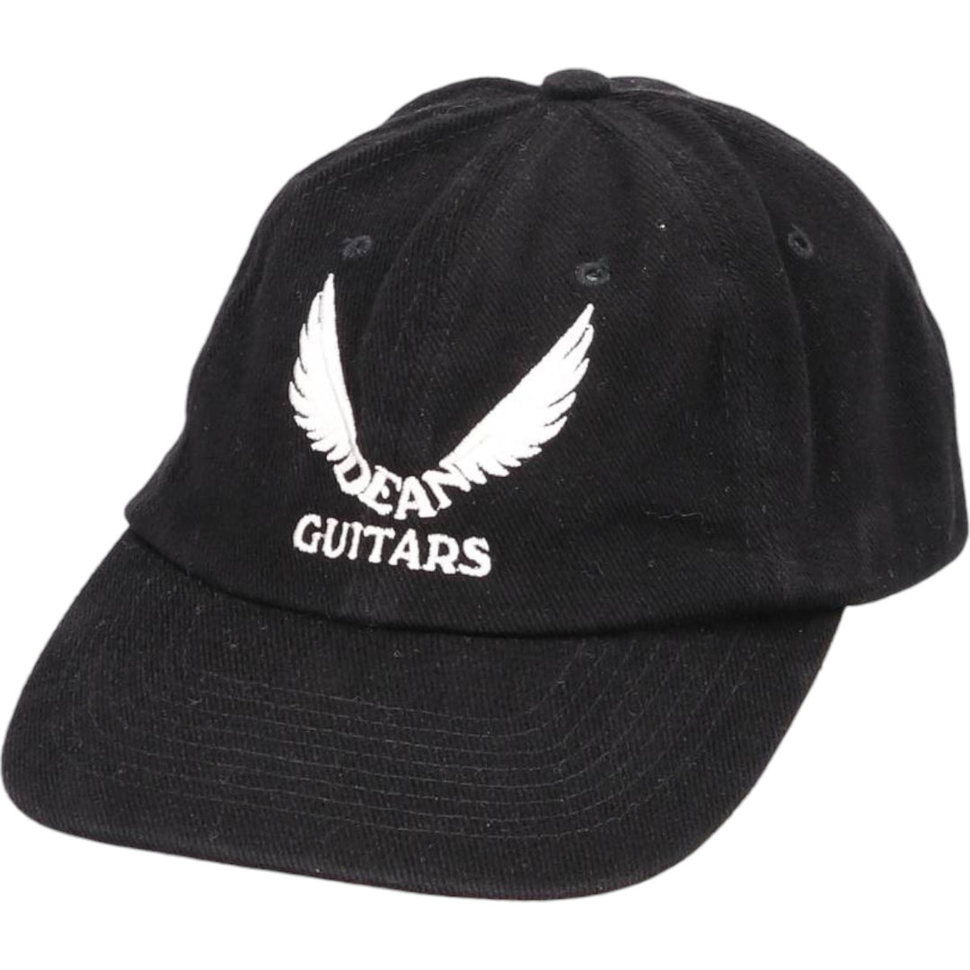 Vintage 90'S Nissun Dean Guitars Advertising 6-Panel Cap, One Size Fits Most unclear black type Vintage Second Hand