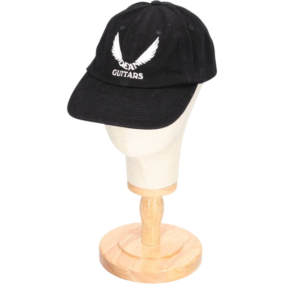 Vintage 90'S Nissun Dean Guitars Advertising 6-Panel Cap, One Size Fits Most unclear black type Vintage Second Hand