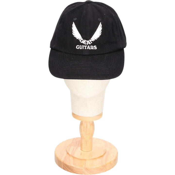 Vintage 90'S Nissun Dean Guitars Advertising 6-Panel Cap, One Size Fits Most unclear black type Vintage Second Hand