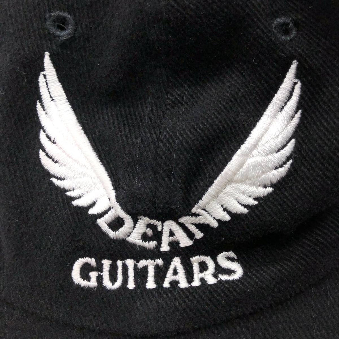 Vintage 90'S Nissun Dean Guitars Advertising 6-Panel Cap, One Size Fits Most unclear black type Vintage Second Hand