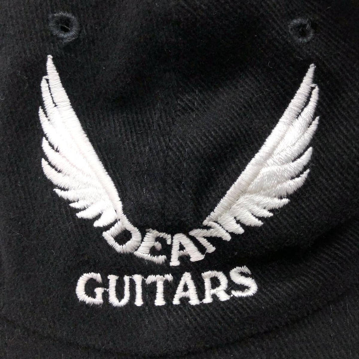 Vintage 90'S Nissun Dean Guitars Advertising 6-Panel Cap, One Size Fits Most unclear black type Vintage Second Hand