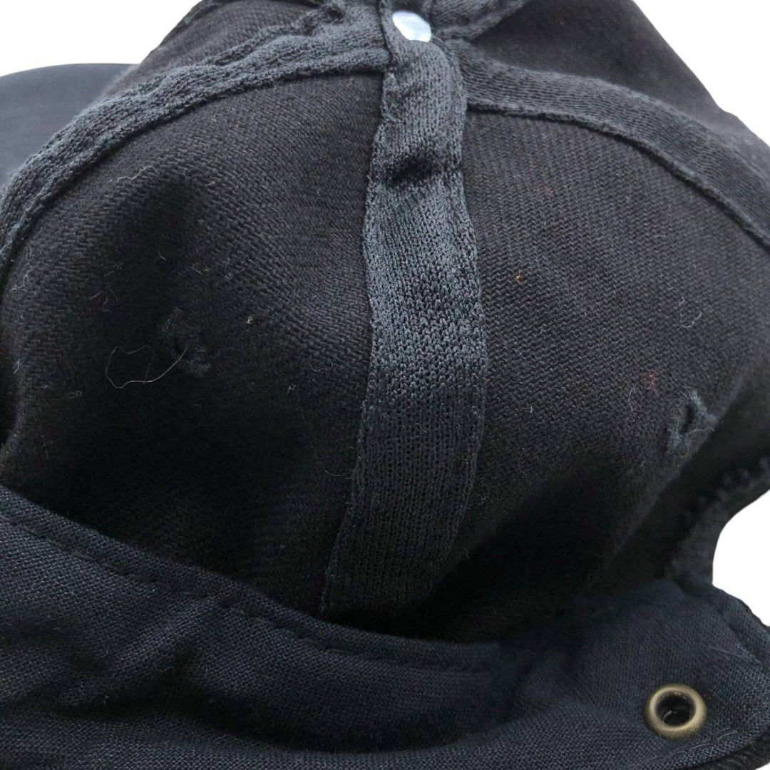 Vintage 90'S Nissun Dean Guitars Advertising 6-Panel Cap, One Size Fits Most unclear black type Vintage Second Hand