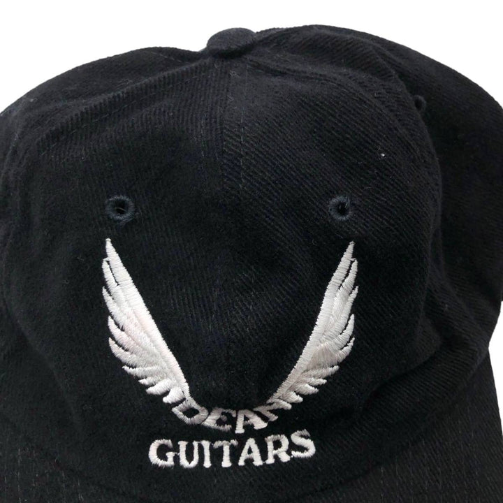 Vintage 90'S Nissun Dean Guitars Advertising 6-Panel Cap, One Size Fits Most unclear black type Vintage Second Hand