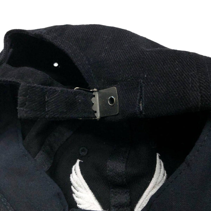 Vintage 90'S Nissun Dean Guitars Advertising 6-Panel Cap, One Size Fits Most unclear black type Vintage Second Hand