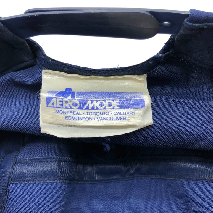 AERO MODE Jet Cap, Made in Canada, One Size Fits All cotton navy blue type Vintage Second Hand