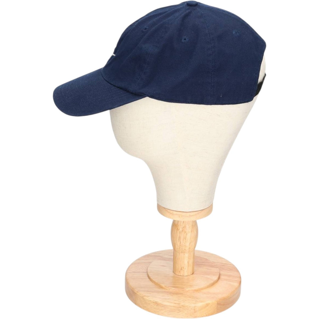 90'S Nike Baseball Cap, Free Size, Vintage cotton navy blue type Vintage Second Hand