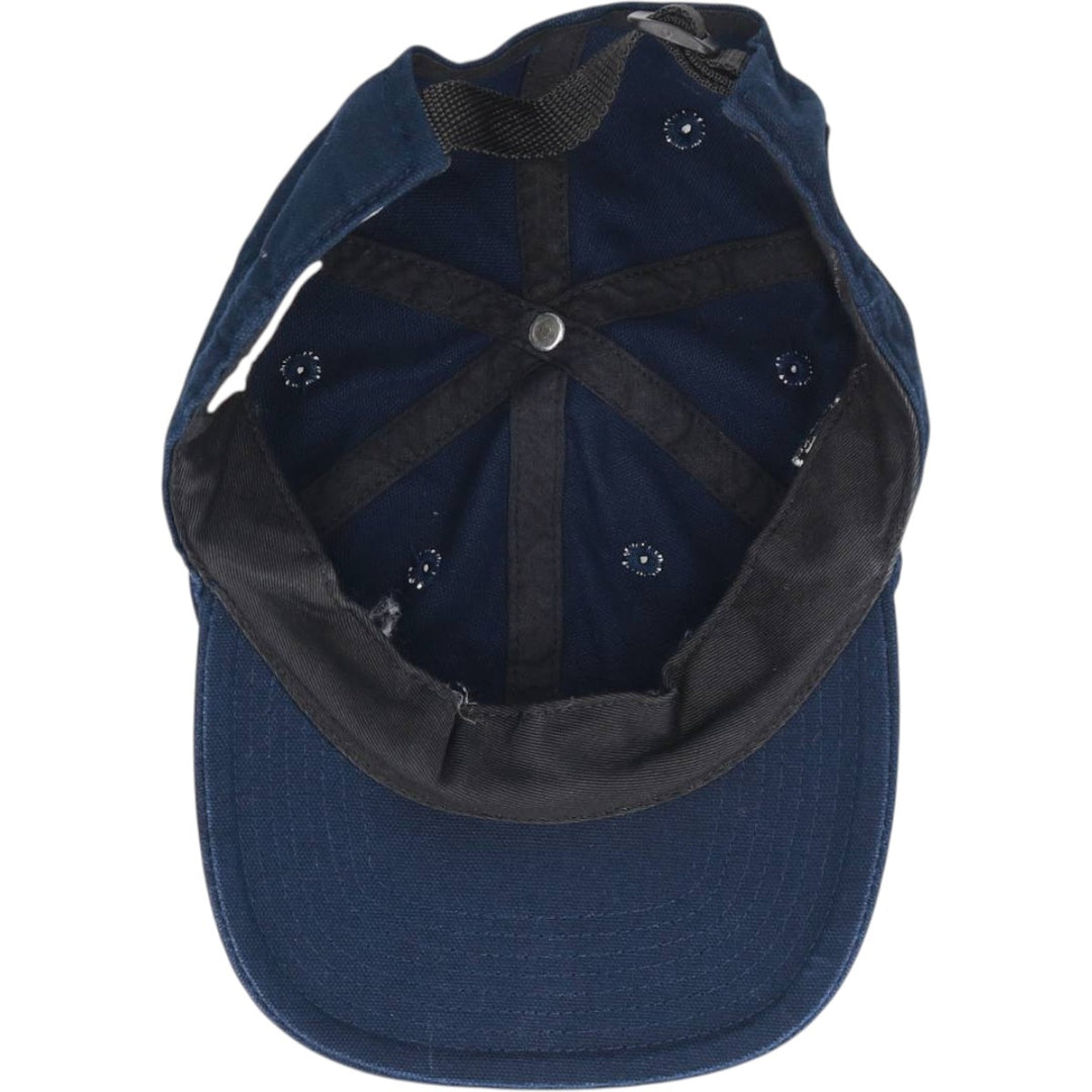 90'S Nike Baseball Cap, Free Size, Vintage cotton navy blue type Vintage Second Hand