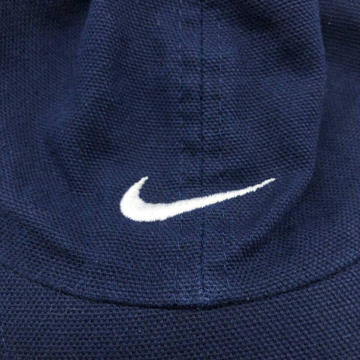 90'S Nike Baseball Cap, Free Size, Vintage cotton navy blue type Vintage Second Hand