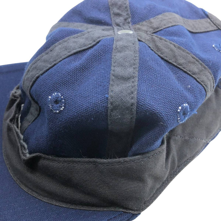 90'S Nike Baseball Cap, Free Size, Vintage cotton navy blue type Vintage Second Hand