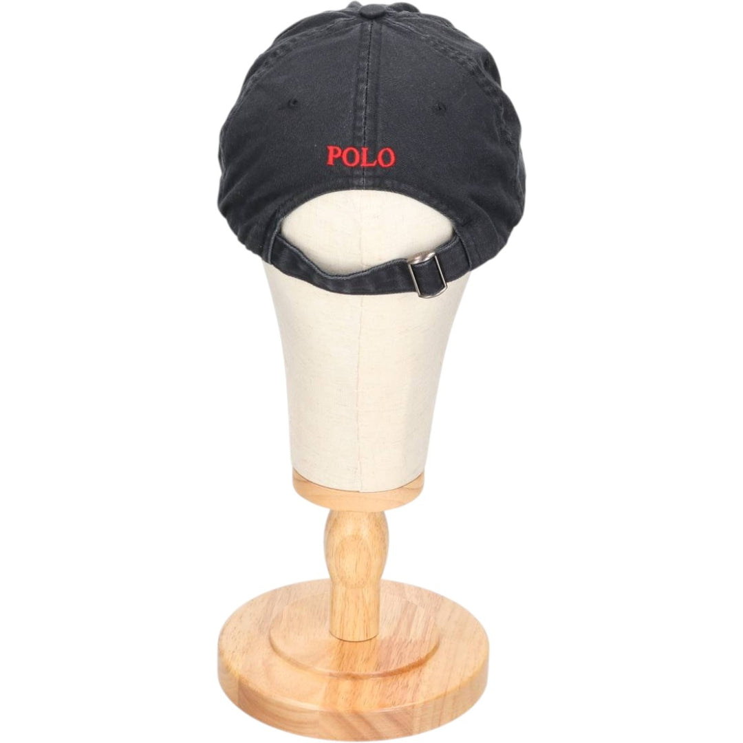 Ralph Lauren POLO RALPH LAUREN Baseball Cap Free Size cotton black type Vintage Second Hand