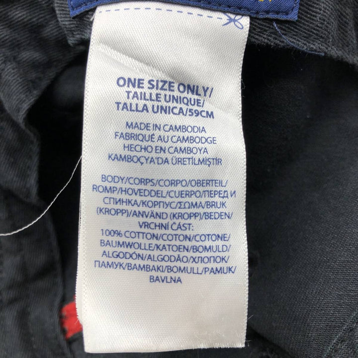 Ralph Lauren POLO RALPH LAUREN Baseball Cap Free Size cotton black type Vintage Second Hand