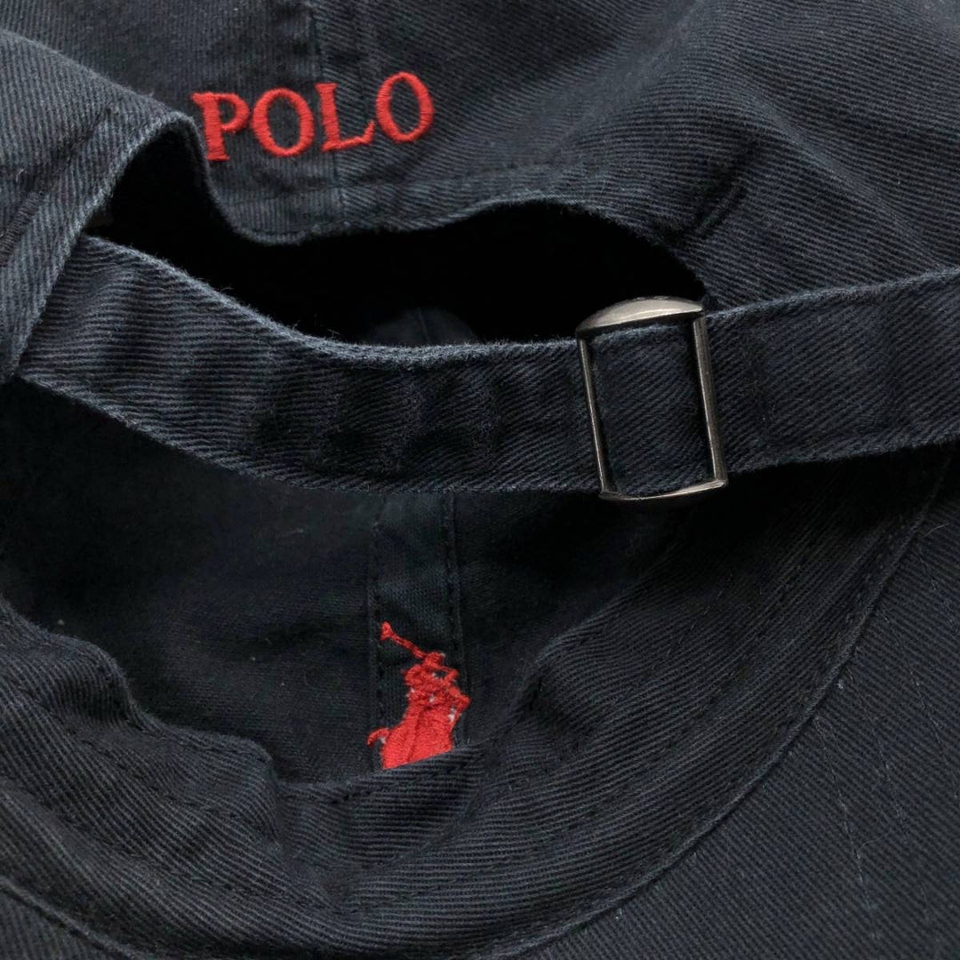 Ralph Lauren POLO RALPH LAUREN Baseball Cap Free Size cotton black type Vintage Second Hand