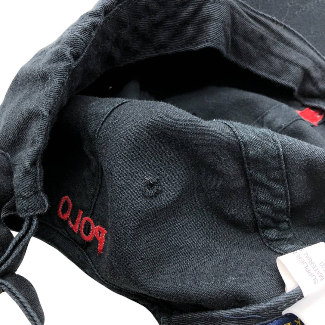 Ralph Lauren POLO RALPH LAUREN Baseball Cap Free Size cotton black type Vintage Second Hand