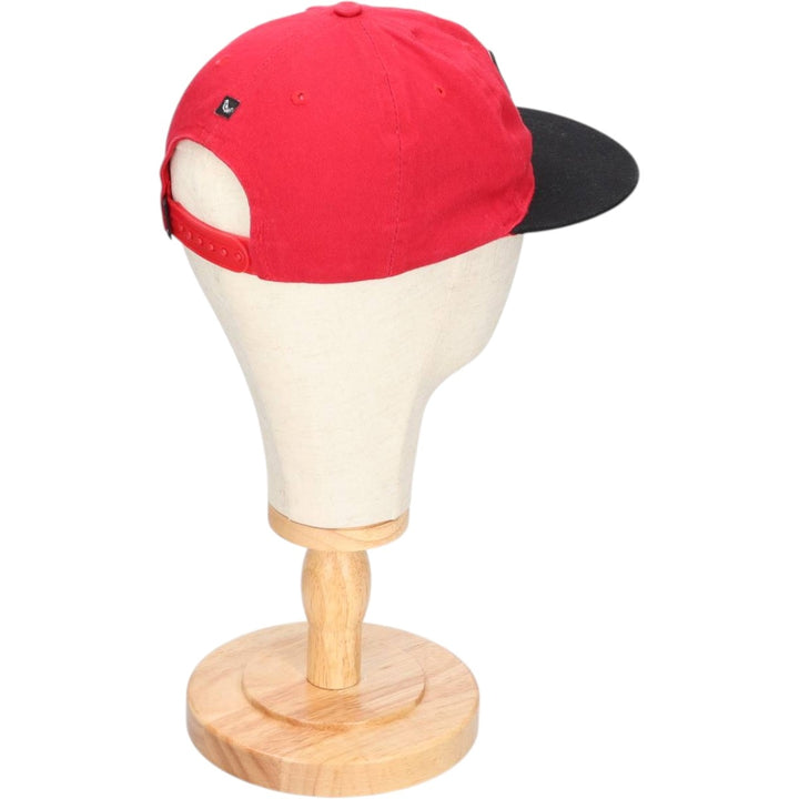 NO FEAR Two-Tone 6-Panel Cap (One Size Fits Most) acrylic red type Vintage Second Hand