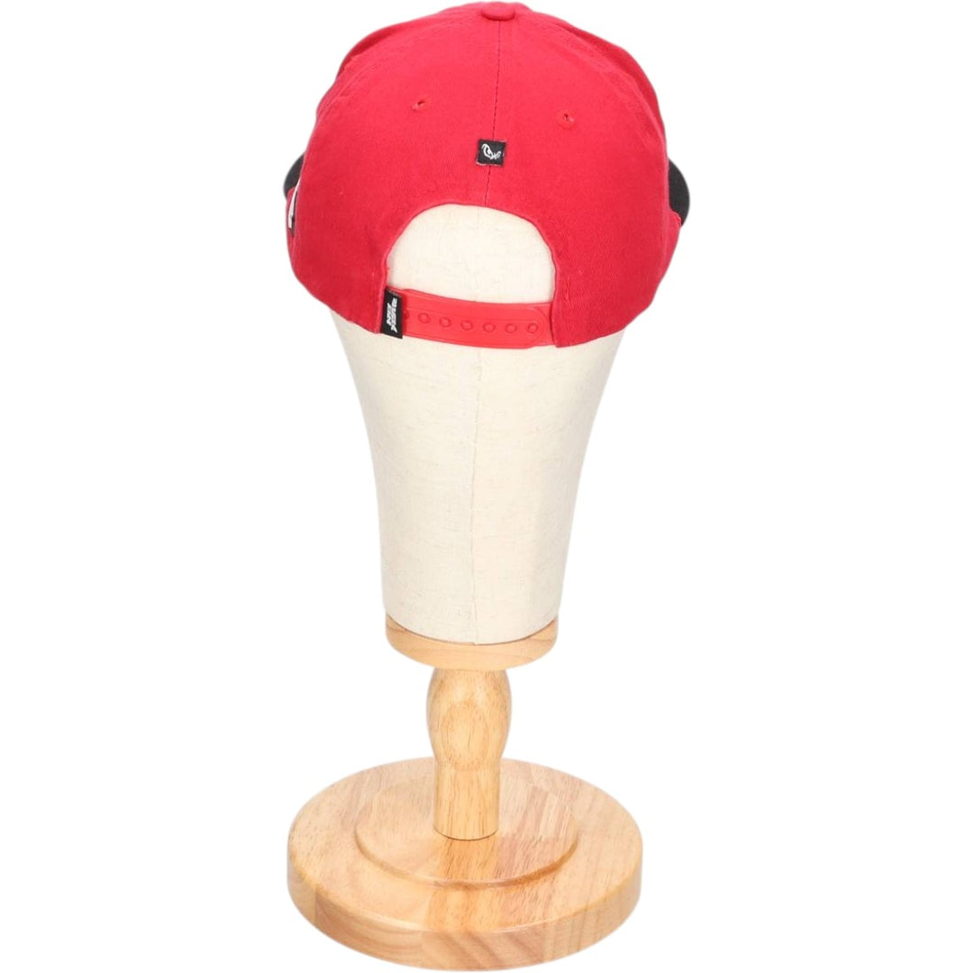 NO FEAR Two-Tone 6-Panel Cap (One Size Fits Most) acrylic red type Vintage Second Hand