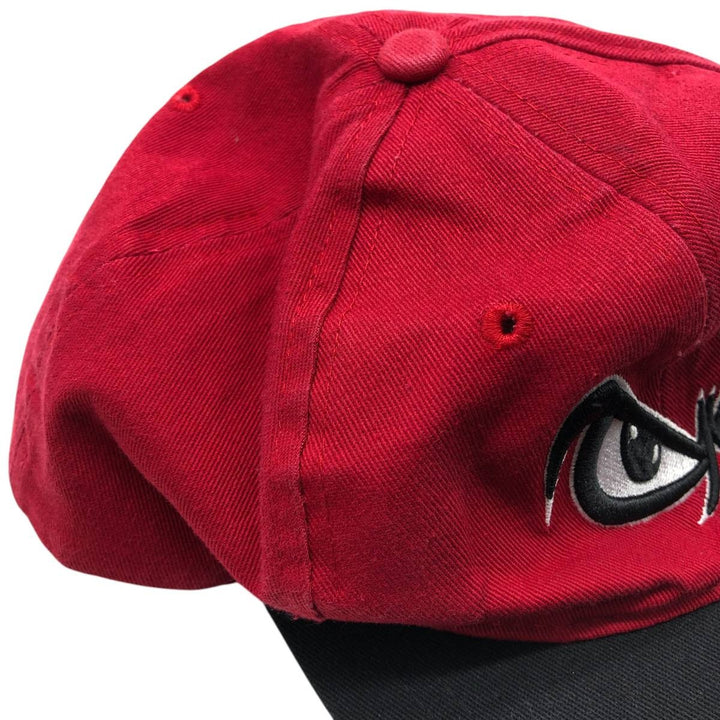 NO FEAR Two-Tone 6-Panel Cap (One Size Fits Most) acrylic red type Vintage Second Hand