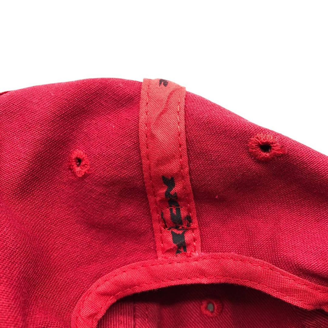NO FEAR Two-Tone 6-Panel Cap (One Size Fits Most) acrylic red type Vintage Second Hand