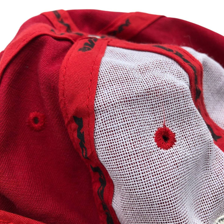 NO FEAR Two-Tone 6-Panel Cap (One Size Fits Most) acrylic red type Vintage Second Hand