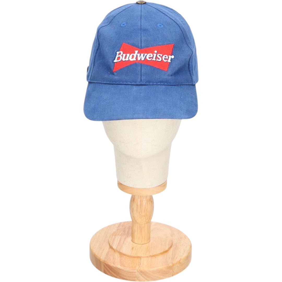 Vintage 90'S Budweiser baseball cap, one size fits all cotton blue type Vintage Second Hand