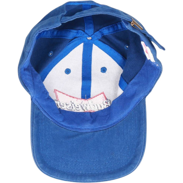 Vintage 90'S Budweiser baseball cap, one size fits all cotton blue type Vintage Second Hand