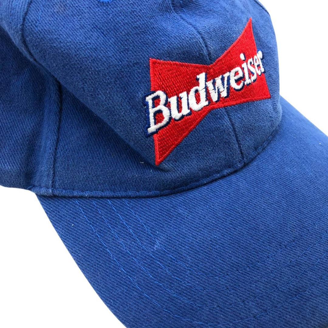 Vintage 90'S Budweiser baseball cap, one size fits all cotton blue type Vintage Second Hand