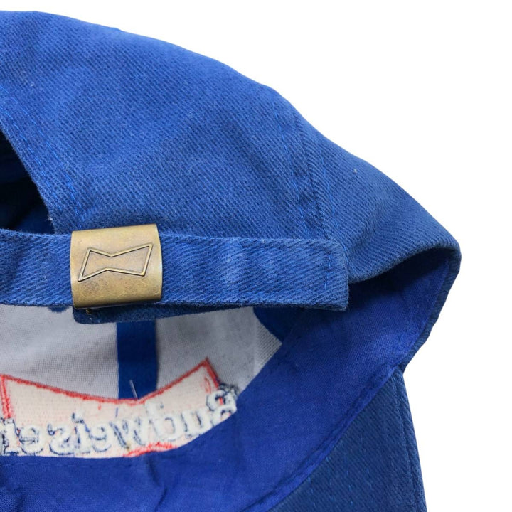 Vintage 90'S Budweiser baseball cap, one size fits all cotton blue type Vintage Second Hand