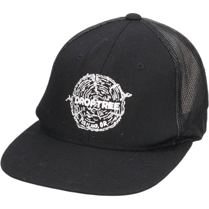 Lids DROPTREE Advertising Mesh Cap (Free Size) acrylic black type Vintage Second Hand