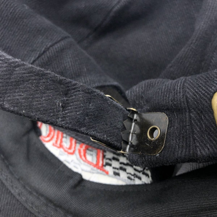 Vintage 90'S Budweiser Advertising Racing Cap, One Size Fits All cotton black type Vintage Second Hand