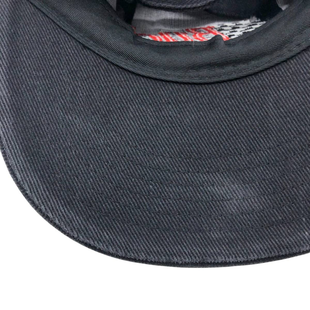 Vintage 90'S Budweiser Advertising Racing Cap, One Size Fits All cotton black type Vintage Second Hand