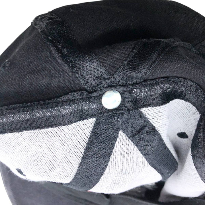 Vintage 90'S Budweiser Advertising Racing Cap, One Size Fits All cotton black type Vintage Second Hand