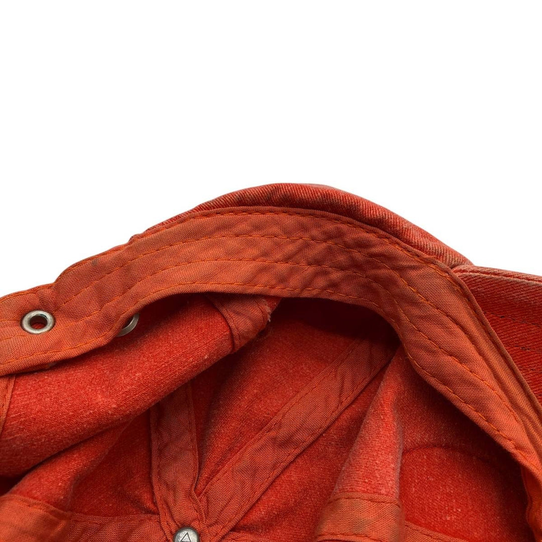 Harley-Davidson 6-Panel Baseball Cap, One Size Fits Most cotton orange type Vintage Second Hand