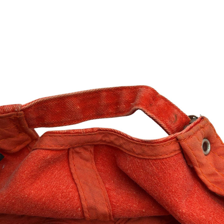 Harley-Davidson 6-Panel Baseball Cap, One Size Fits Most cotton orange type Vintage Second Hand