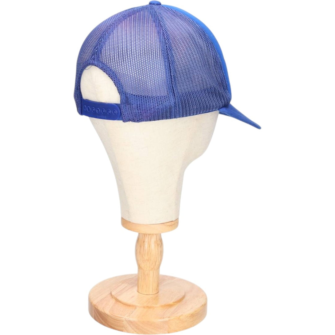 Vintage 1980'S Youpon Alabama Band Mesh Cap, One Size Fits Most cotton blue type Vintage Second Hand