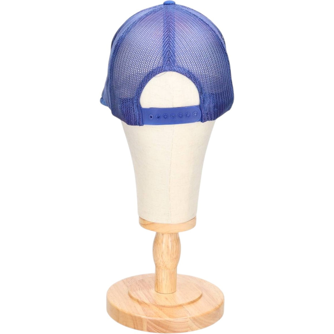 Vintage 1980'S Youpon Alabama Band Mesh Cap, One Size Fits Most cotton blue type Vintage Second Hand