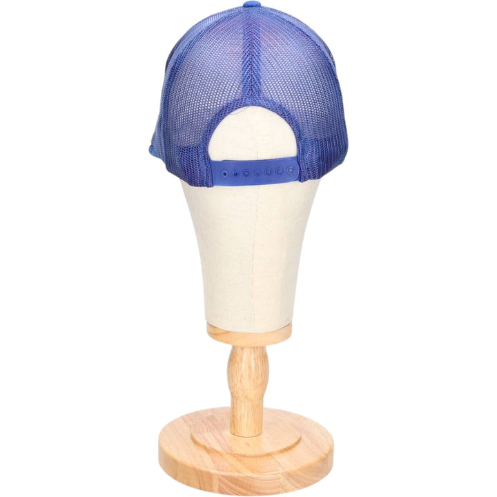 Vintage 1980'S Youpon Alabama Band Mesh Cap, One Size Fits Most cotton blue type Vintage Second Hand