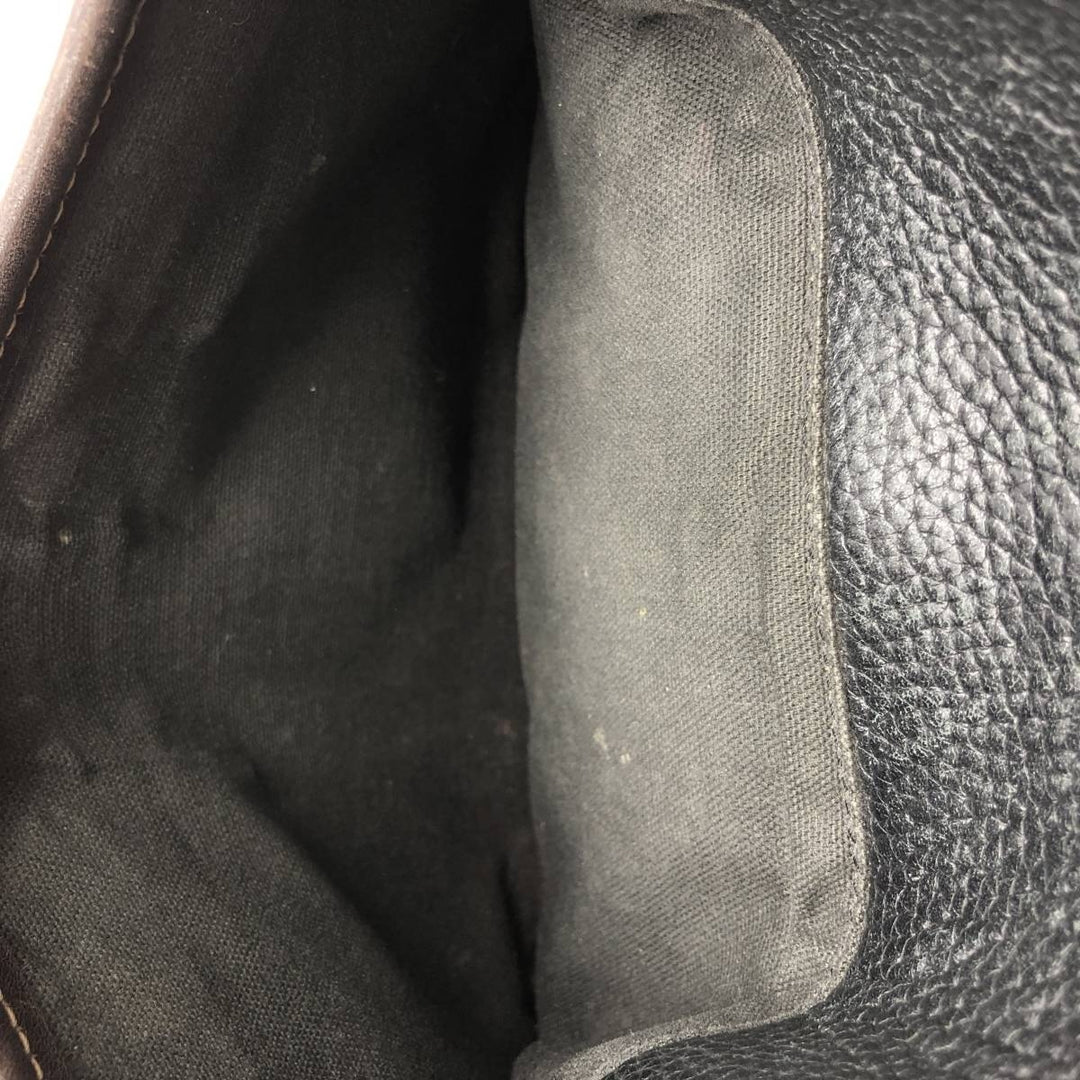 Brighton handbag genuine leather black type Vintage Second Hand