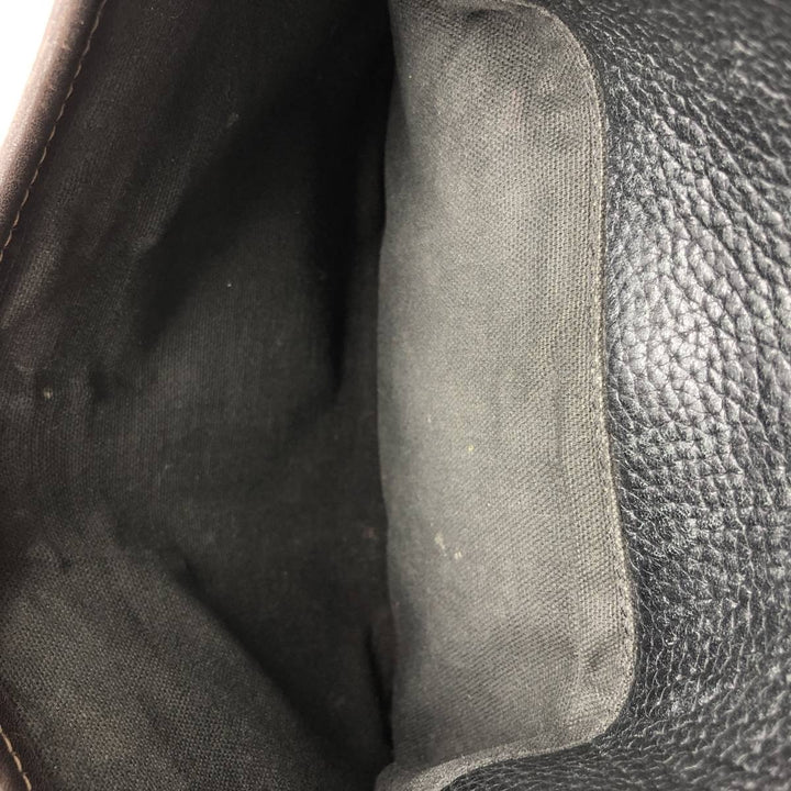 Brighton handbag genuine leather black type Vintage Second Hand