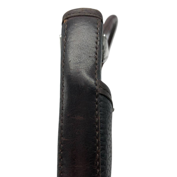 Brighton handbag genuine leather black type Vintage Second Hand