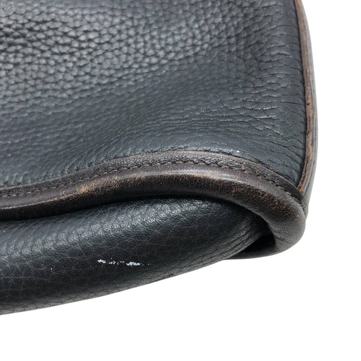 Brighton handbag genuine leather black type Vintage Second Hand