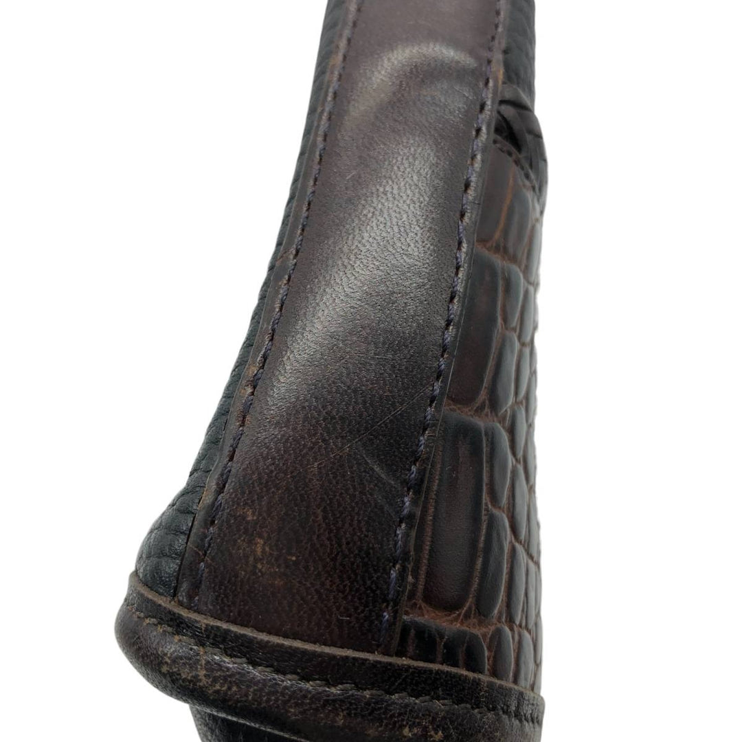 Brighton handbag genuine leather black type Vintage Second Hand