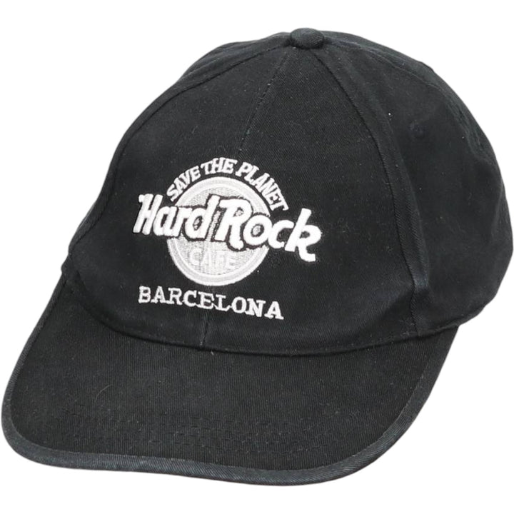 HARD ROCK CAFE Baseball Cap (Free Size) cotton black type Vintage Second Hand