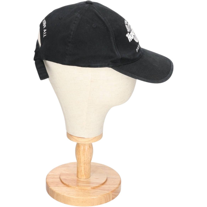 HARD ROCK CAFE Baseball Cap (Free Size) cotton black type Vintage Second Hand