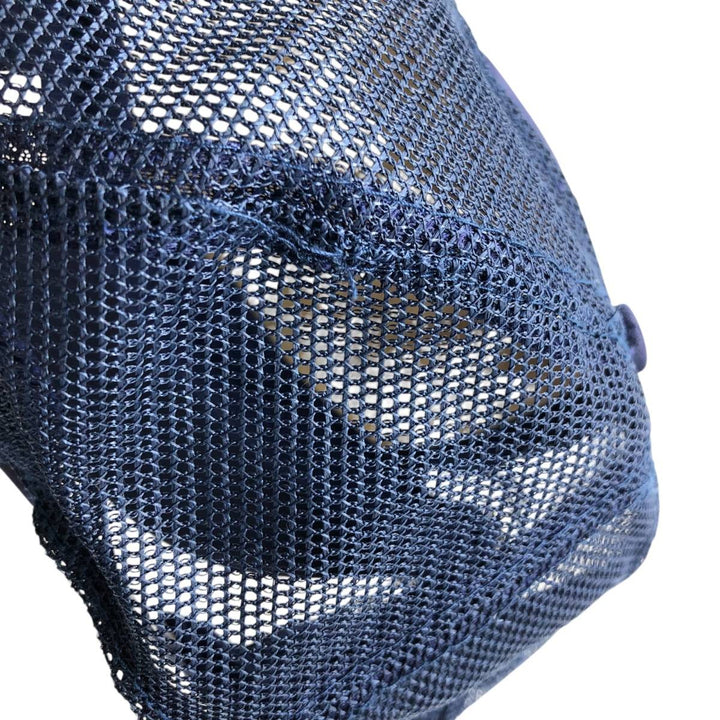 Vintage 80s-90'S Speedway Perfect Packaging Company Trucker Cap, Mesh Cap, One Size Fits All unclear navy blue type Vintage Second Hand