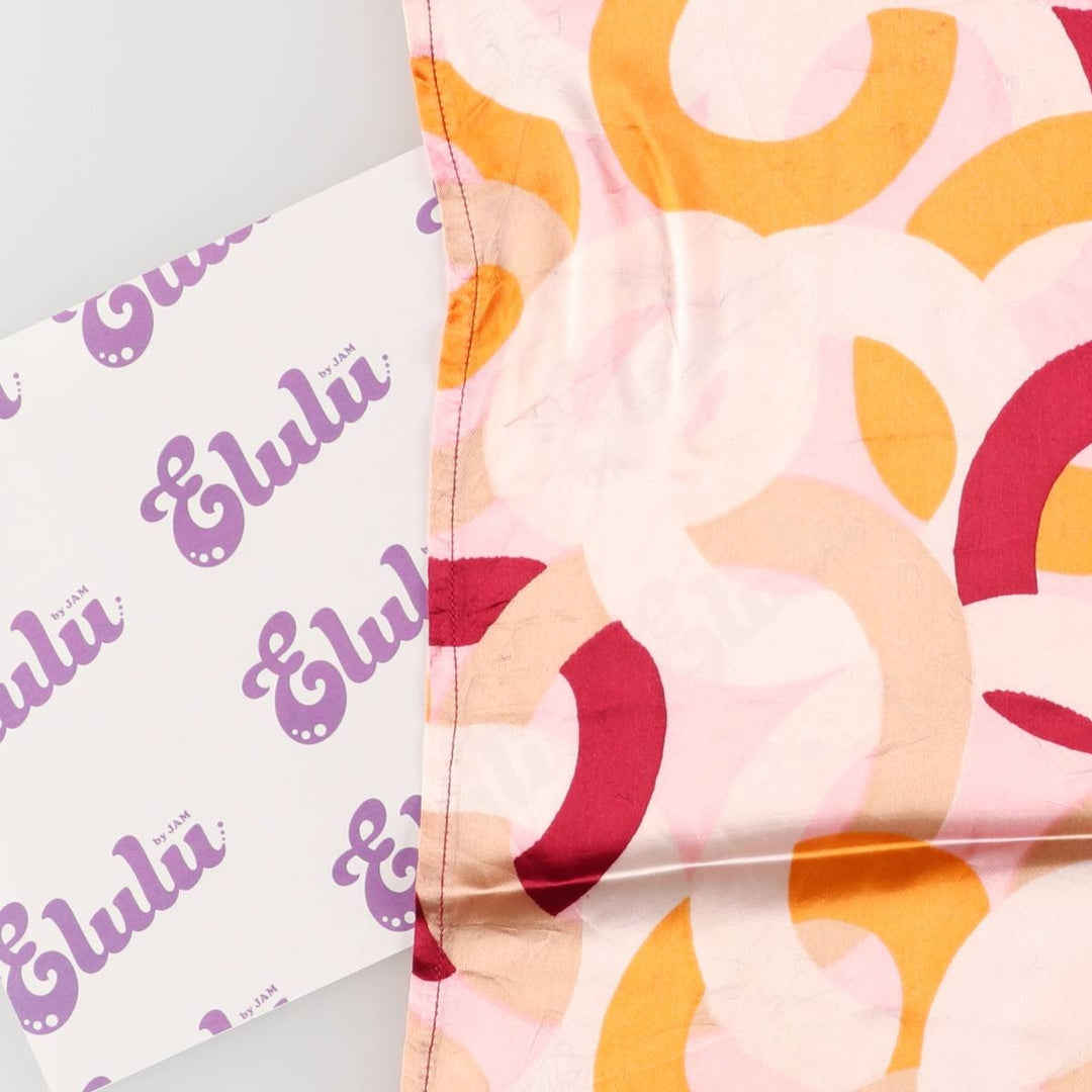 allover scarf unclear pink type Vintage Second Hand