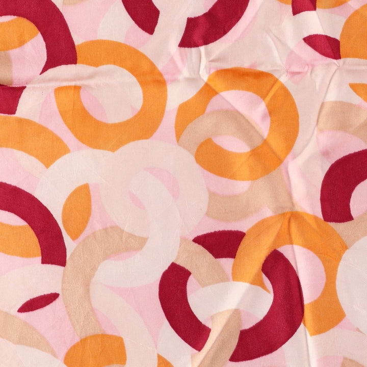 allover scarf unclear pink type Vintage Second Hand