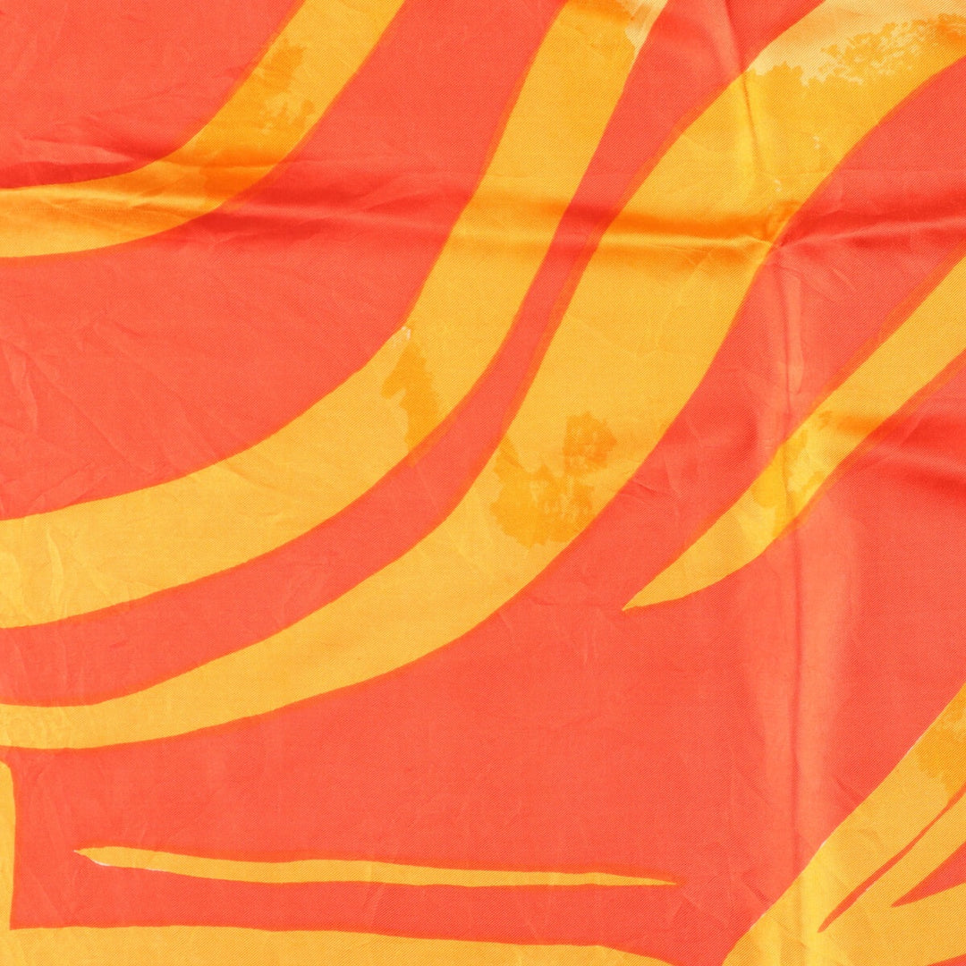 Vera Neumann all-over print scarf unclear orange type Vintage Second Hand