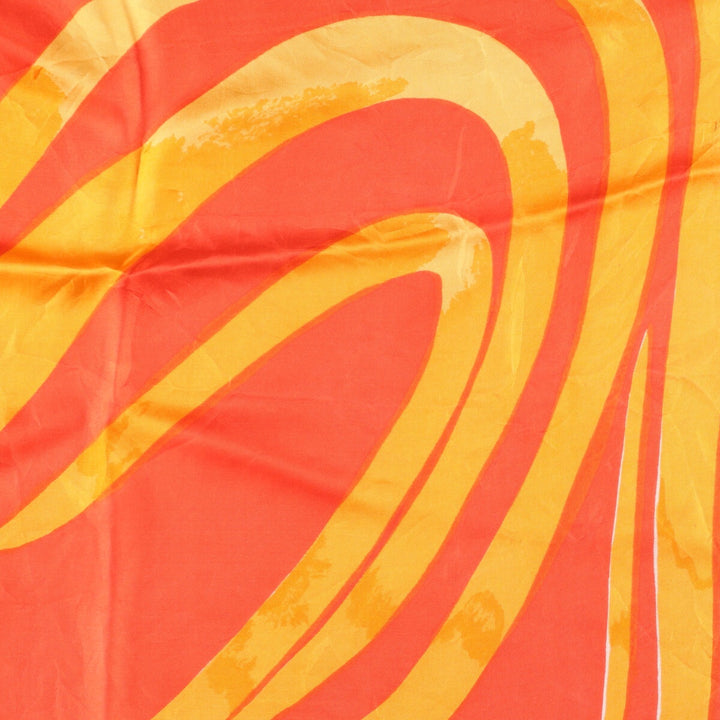 Vera Neumann all-over print scarf unclear orange type Vintage Second Hand